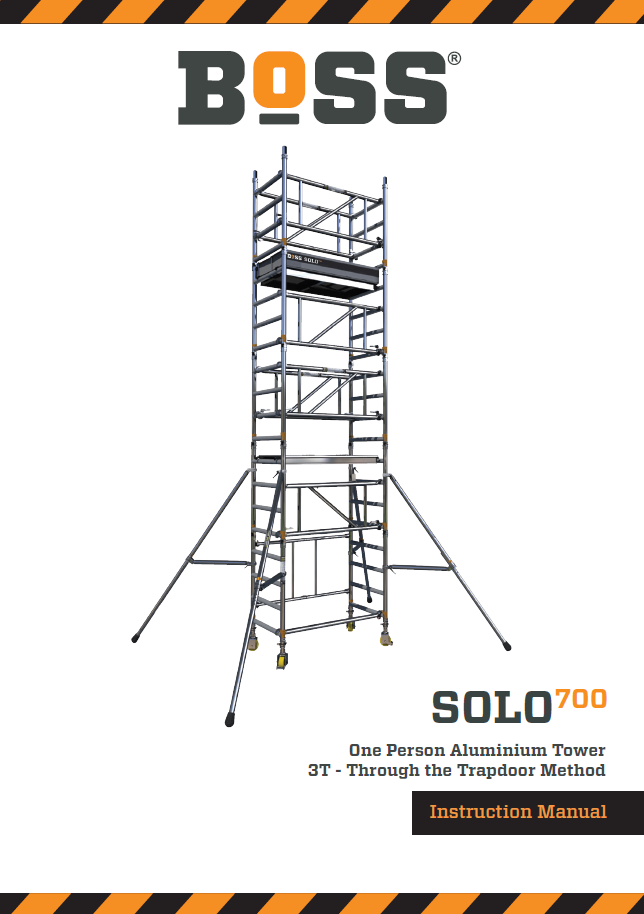 BoSS Instruction Manual SOLO 700 Access Tower