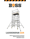 BoSS Ladderspan AGR Tower User Guide