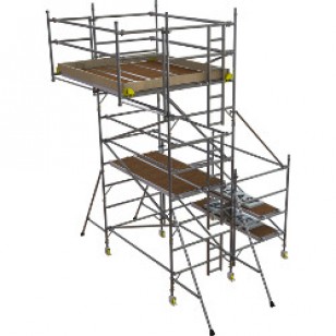 Boss Side Cantilever tower 1450 x 1.8 x 3.2m platform height + 850 x 1.8m Cantilever