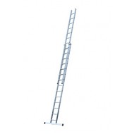 Werner Proffessional square rung 2 section ladder 4.25m