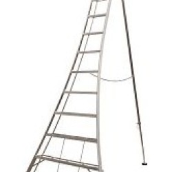 Adjustable Tripod Ladder 11 tread