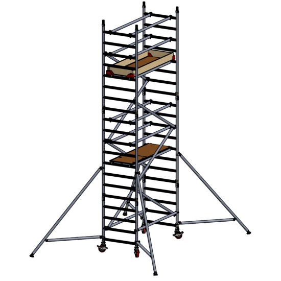 UTS 250 CLIMA scaffold tower  850 length x 1.8 x 2.7