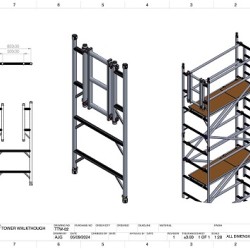 UTS 850 TOP LEVEL WALKTHROUGH FRAME UTS 850 TOP LEVEL WALKTHROUGH FRAME
