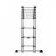 Telescopic rung space  extension ladder 3.3m