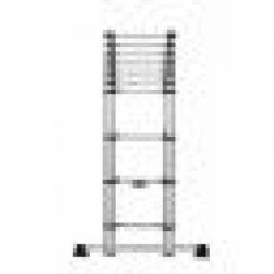 Telescopic rung space  extension ladder 3.3m