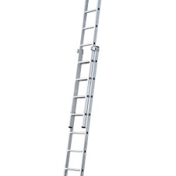 Werner Professional 2 section square rung ladder 2.4m