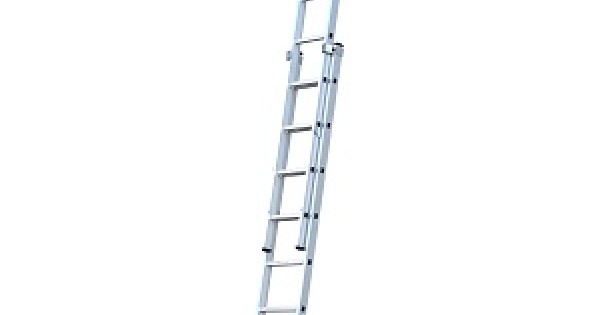 Werner Professional 2 section square rung ladder 3.09m