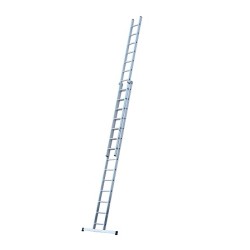 Werner Proffessional square rung 2 section ladder 4.25m