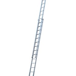 Werner Professional square rung 2 section ladder 4.83m