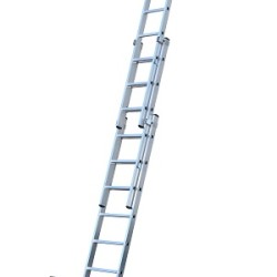 Werner Professional square rung  3 section ladder 1.93m Werner Professional square rung  3 section ladder 1.93m