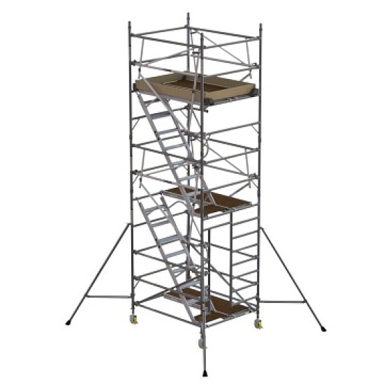 Boss Stairway  AGR 1450 x 1.8 x 12.4m platform height