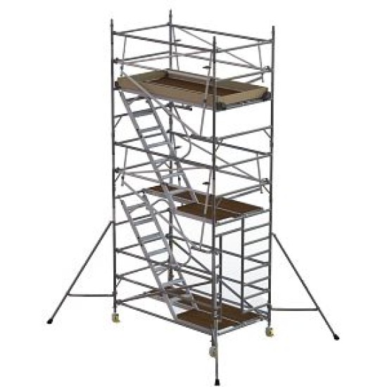 Boss Stairway  AGR 1450 x 2.5 x 8.4m platform height