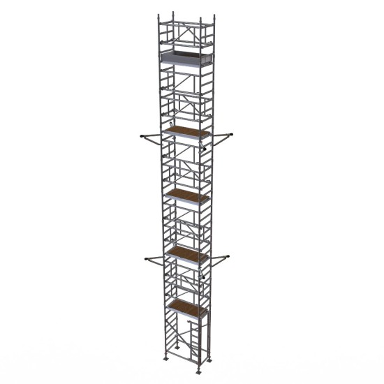 Boss Liftshaft camlock 700 x 1.3 x 14m platform height