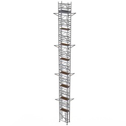 Boss Liftshaft camlock 700 x 1.3 x 20m platform height