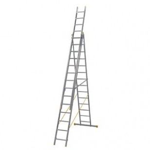 Werner Combination Ladder Extension plus X 4 4.09m