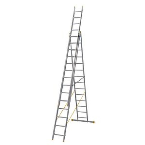 Werner Combination Ladder Extension plus X 4 4.09m