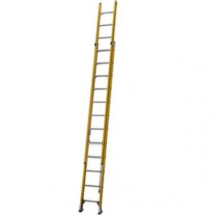 3.61 - 6.22m S200 GRP Trade Double Extension Ladder R/O