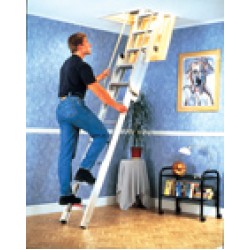 WERNER DELUXE  ALUMINIUM LOFT LADDER