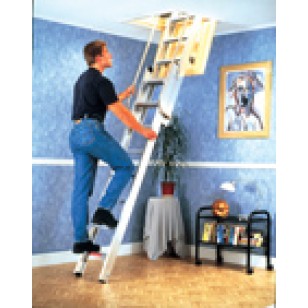 WERNER DELUXE  ALUMINIUM LOFT LADDER