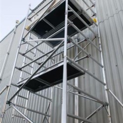 Boss Evolution Ladderspan Scaffold Tower  -   1450  Length 3.2m  Height 7.2m Boss Evolution Ladderspan Scaffold Tower  -   1450  Length 3.2m  Height 7.2m