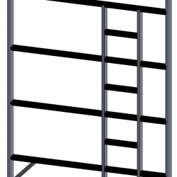 1450 x 2M LADDER FRAME