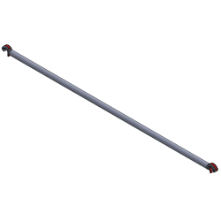 2.5M HORIZONTAL BRACE (RED)