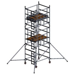 UTS 500 AGR scaffold tower 850  length 2.5 x 8.2