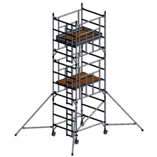 RKA 500 AGR scaffold tower 850 length 1.8 x 6.7