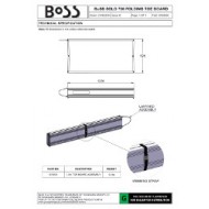 Boss Solo Aluminium Folding Toeboard