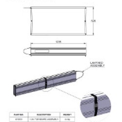 Boss Solo Aluminium Folding Toeboard Boss Solo Aluminium Folding Toeboard