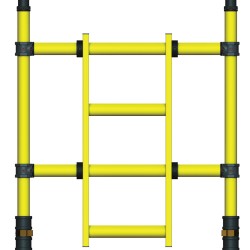 312543 Z1 Tower B-in Ladder Frame .85  x 1 m 2Rung